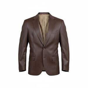 Daniel Hechter Paris Men's Brown Jacket Sport Coat Blazer Size 40R NWOT